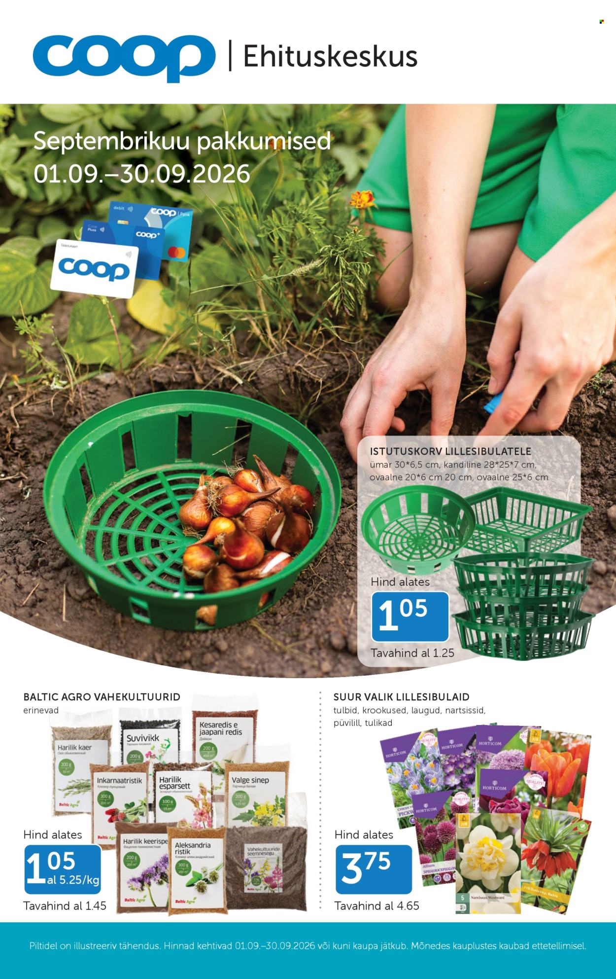 Coop kliendileht - 01.09.2026 - 30.09.2026. Lehekülg 1