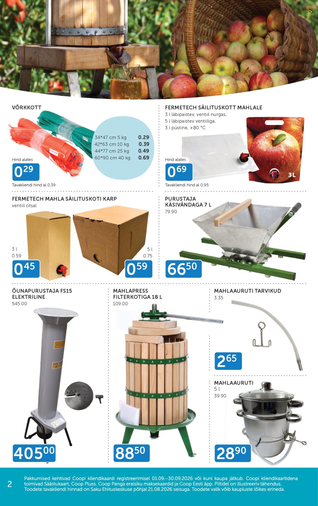 Coop kliendileht - 01.09.2026 - 30.09.2026. Lehekülg 2