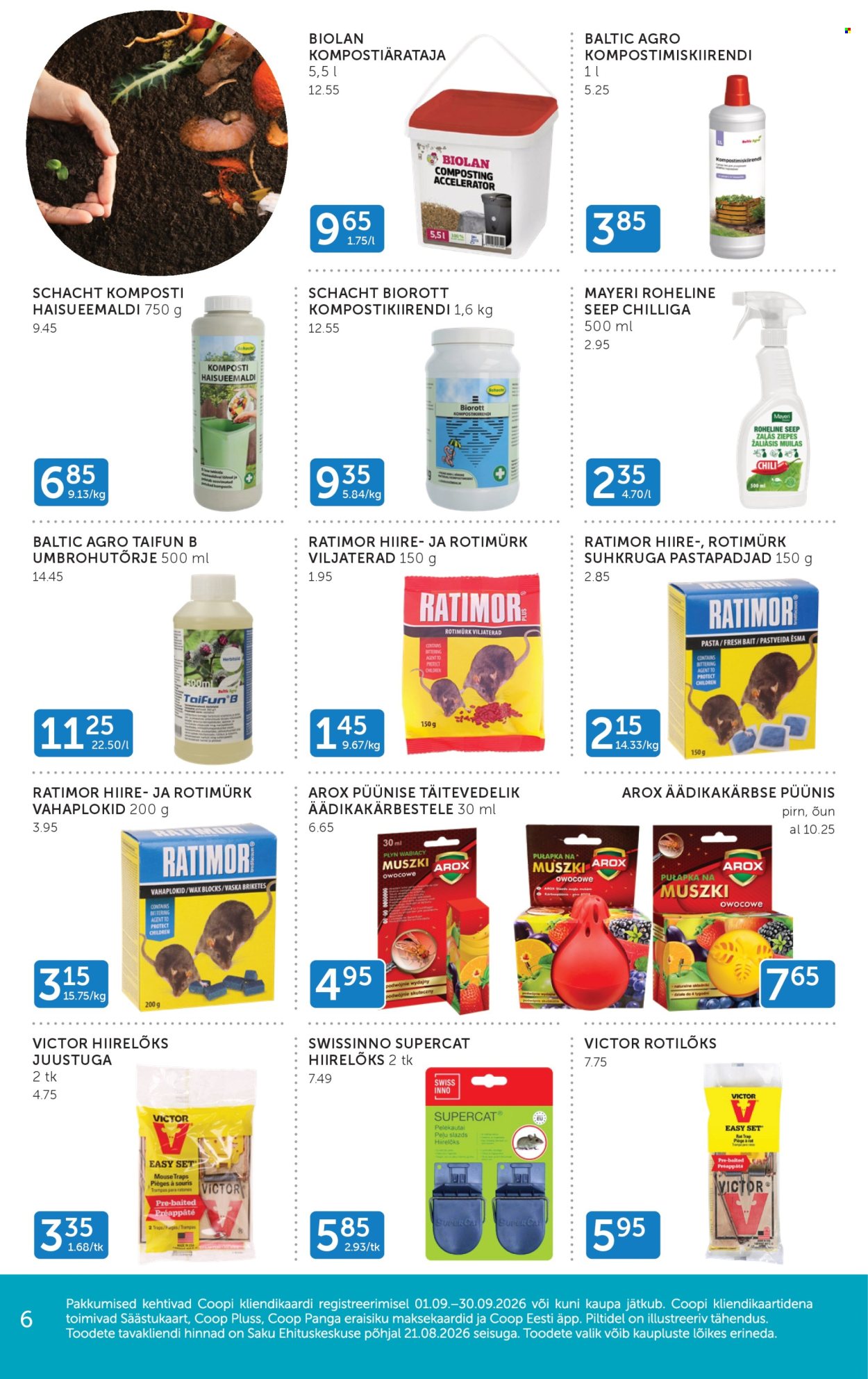 Coop kliendileht - 01.09.2026 - 30.09.2026. Lehekülg 6