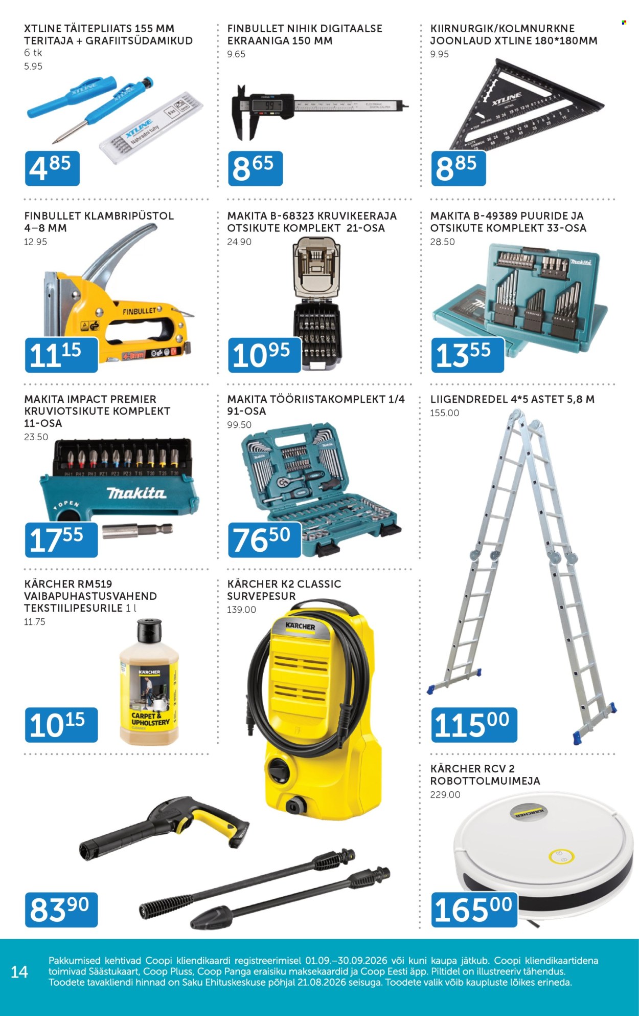 Coop kliendileht - 01.09.2026 - 30.09.2026. Lehekülg 14