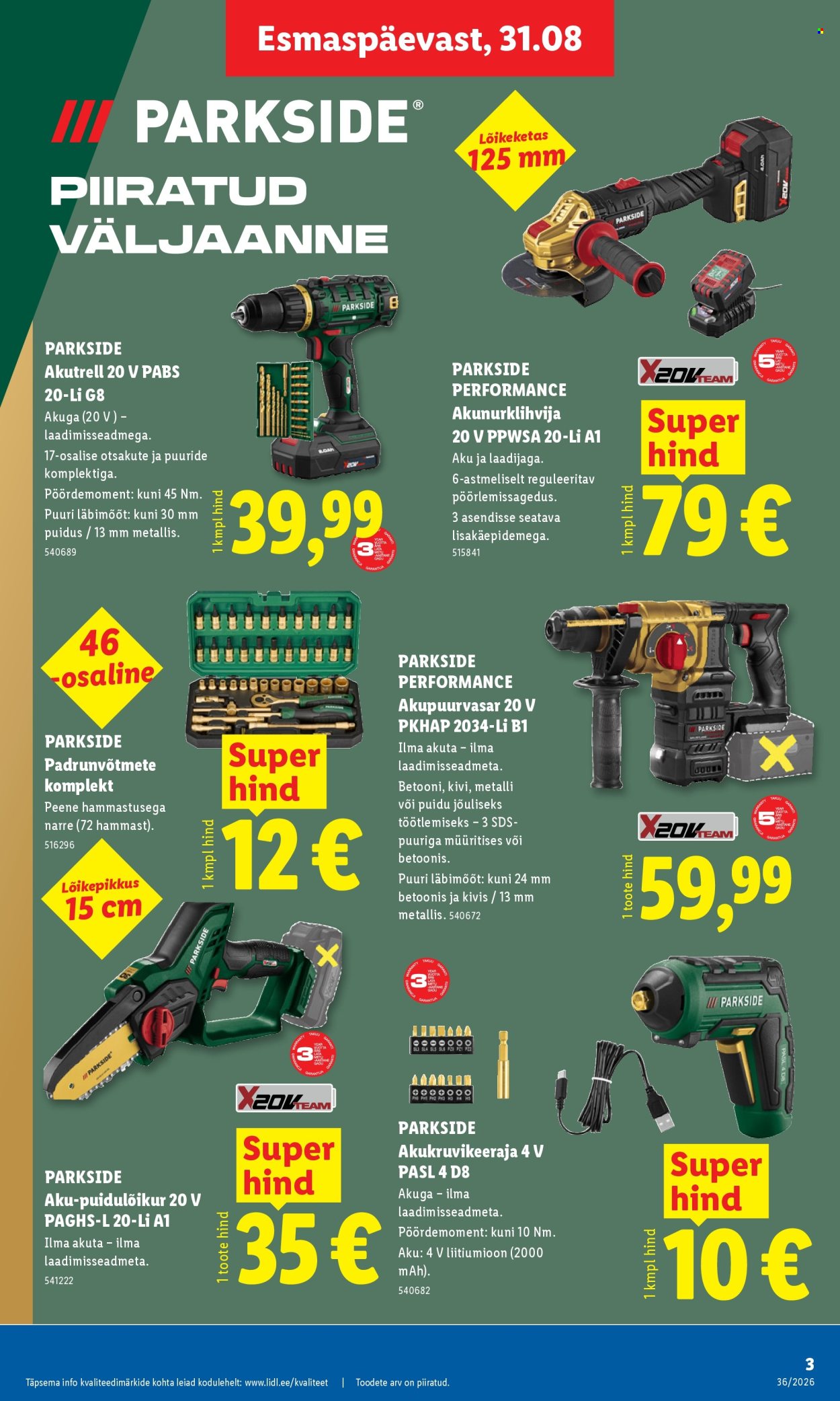 Lidl kliendileht - 31.08.2026 - 06.09.2026. Lehekülg 3