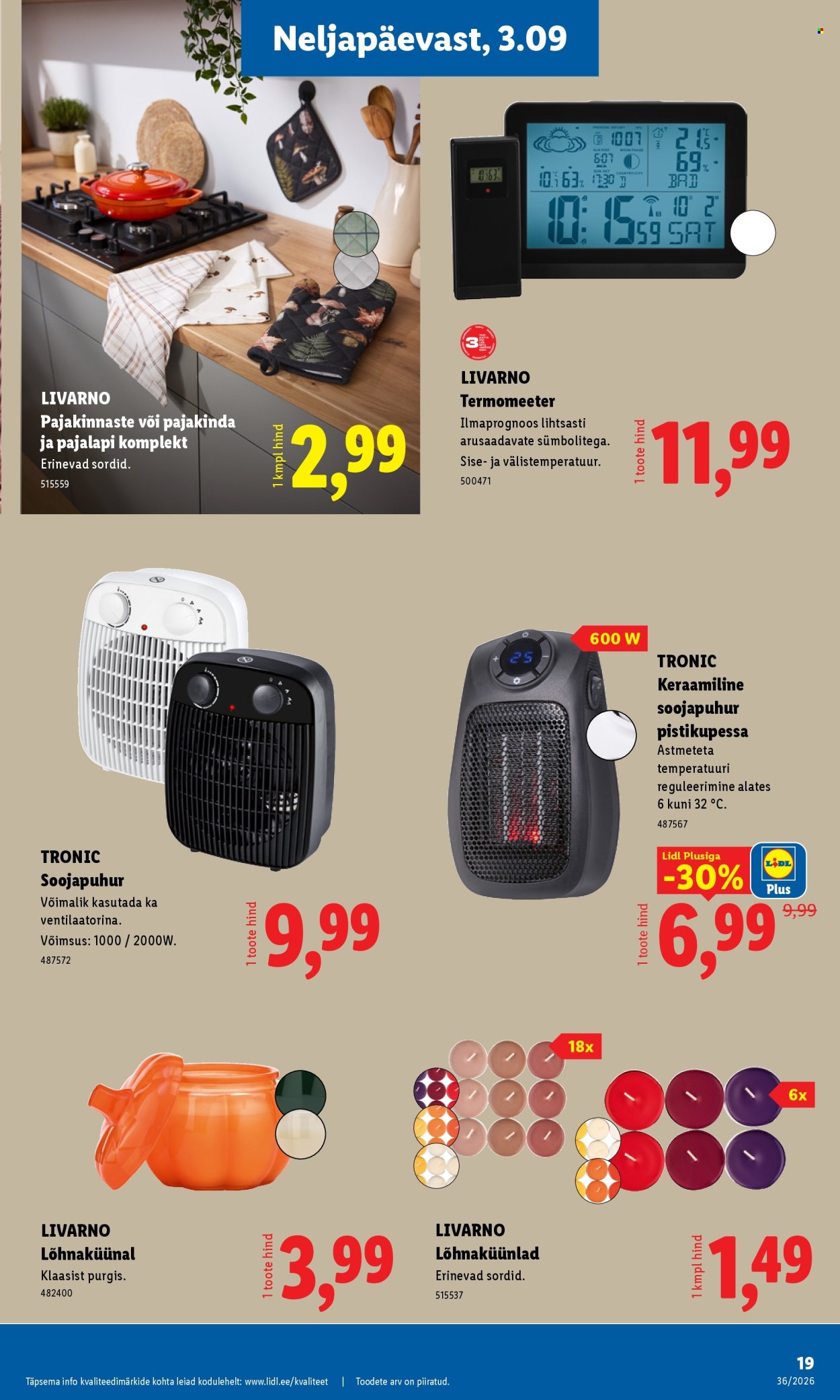 Lidl kliendileht - 31.08.2026 - 06.09.2026. Lehekülg 19