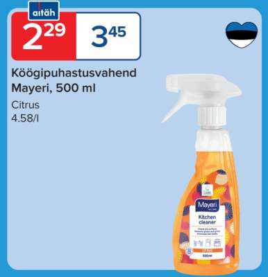 Köögipuhastusvahend Mayeri, 500 ml