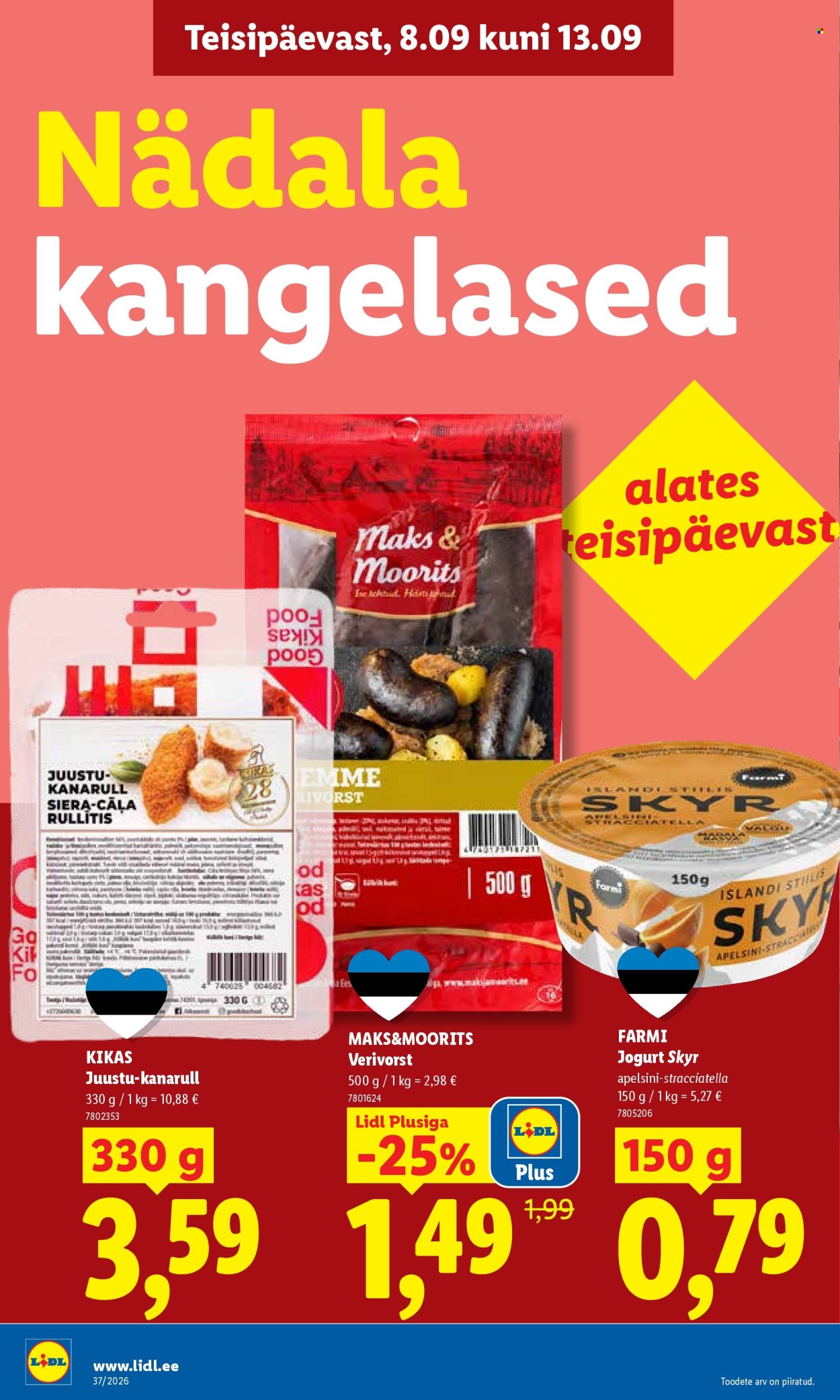 Lidl kliendileht - 07.09.2026 - 13.09.2026. Lehekülg 2