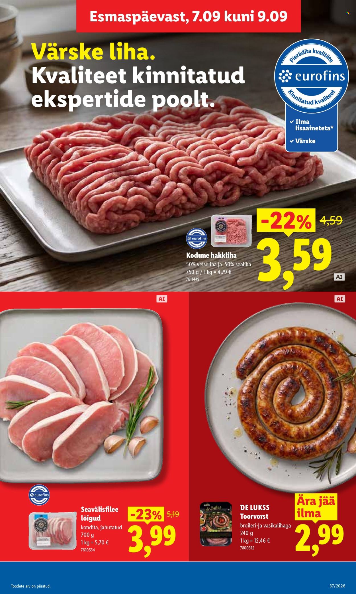Lidl kliendileht - 07.09.2026 - 13.09.2026. Lehekülg 3