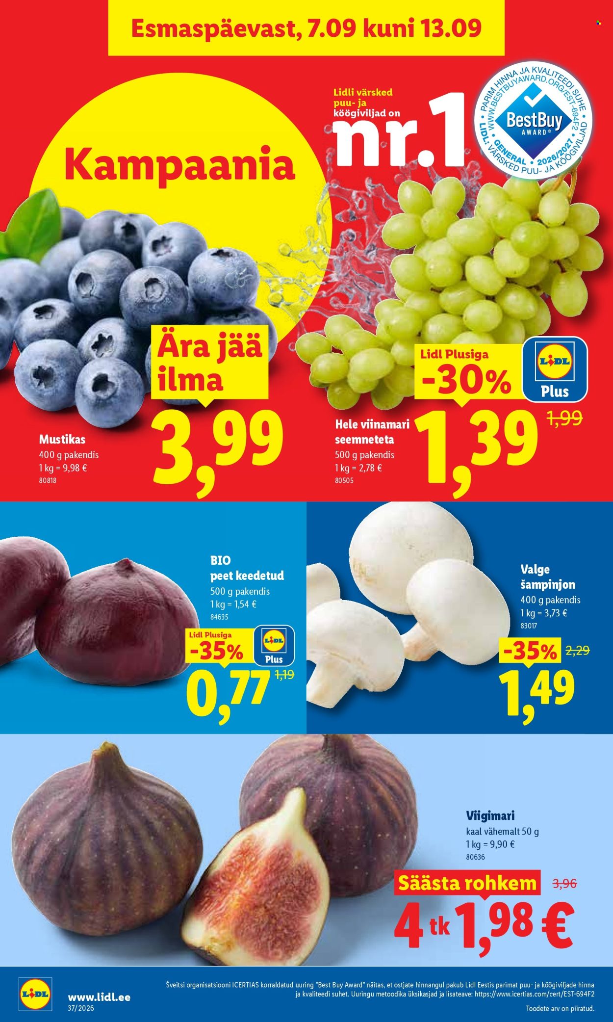 Lidl kliendileht - 07.09.2026 - 13.09.2026. Lehekülg 4