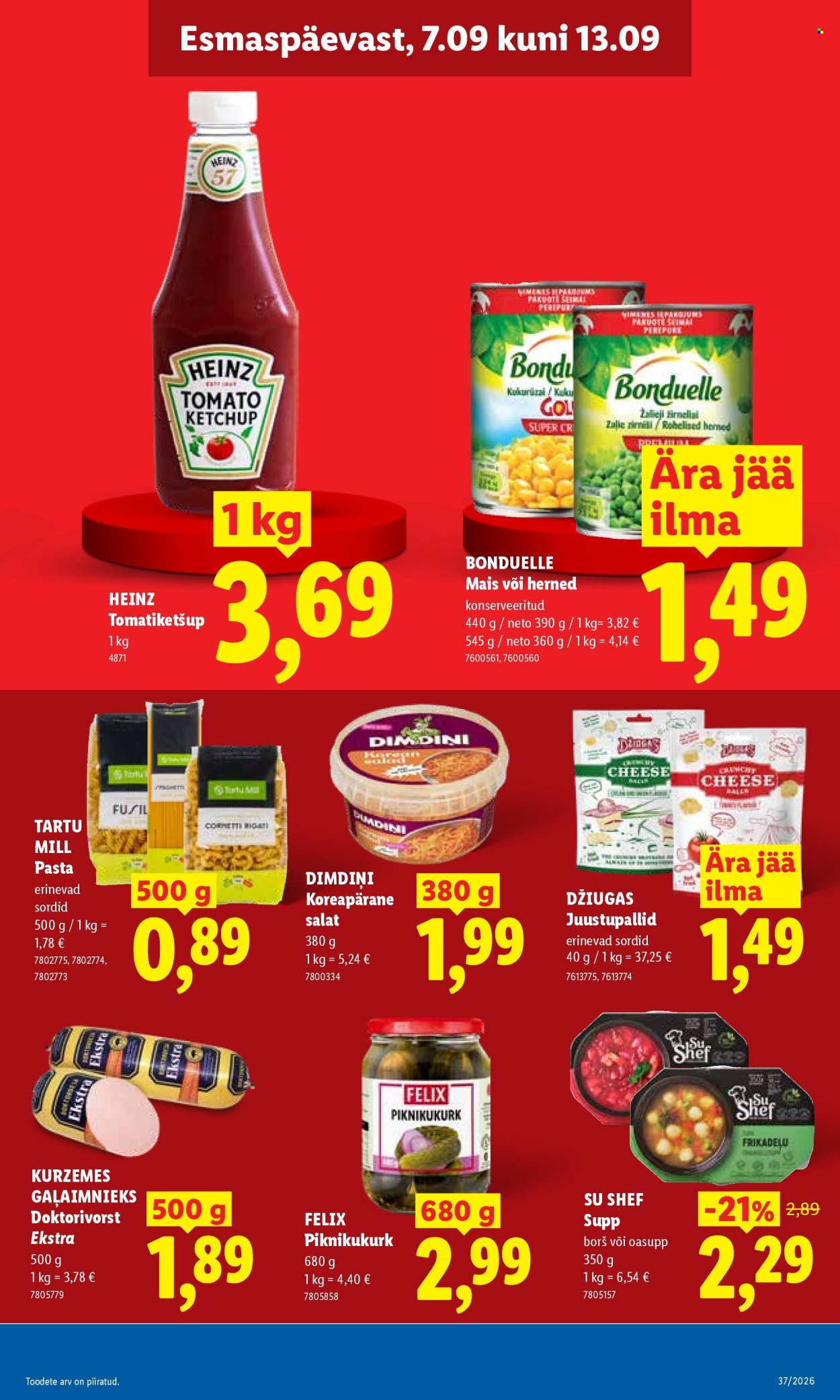 Lidl kliendileht - 07.09.2026 - 13.09.2026. Lehekülg 9
