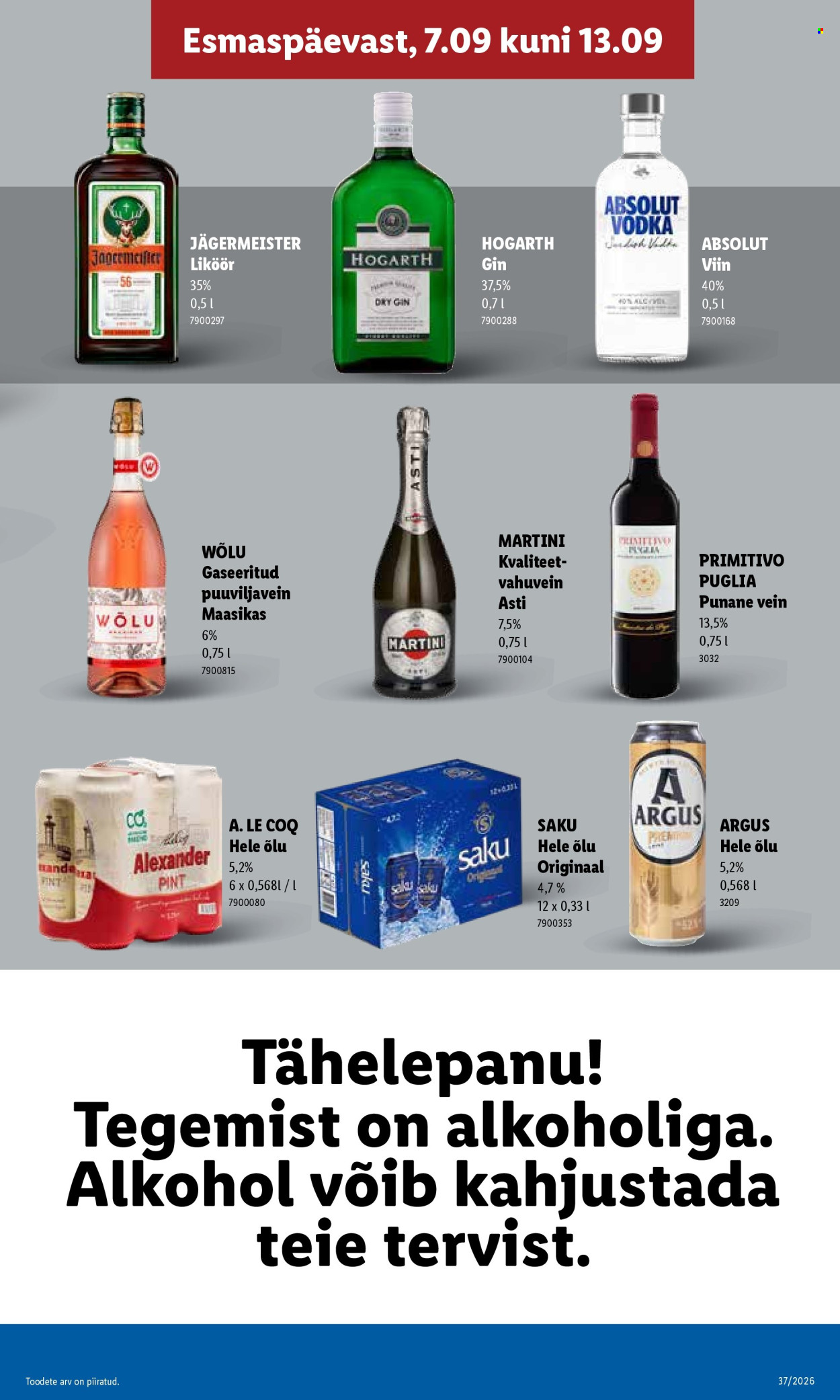 Lidl kliendileht - 07.09.2026 - 13.09.2026. Lehekülg 15