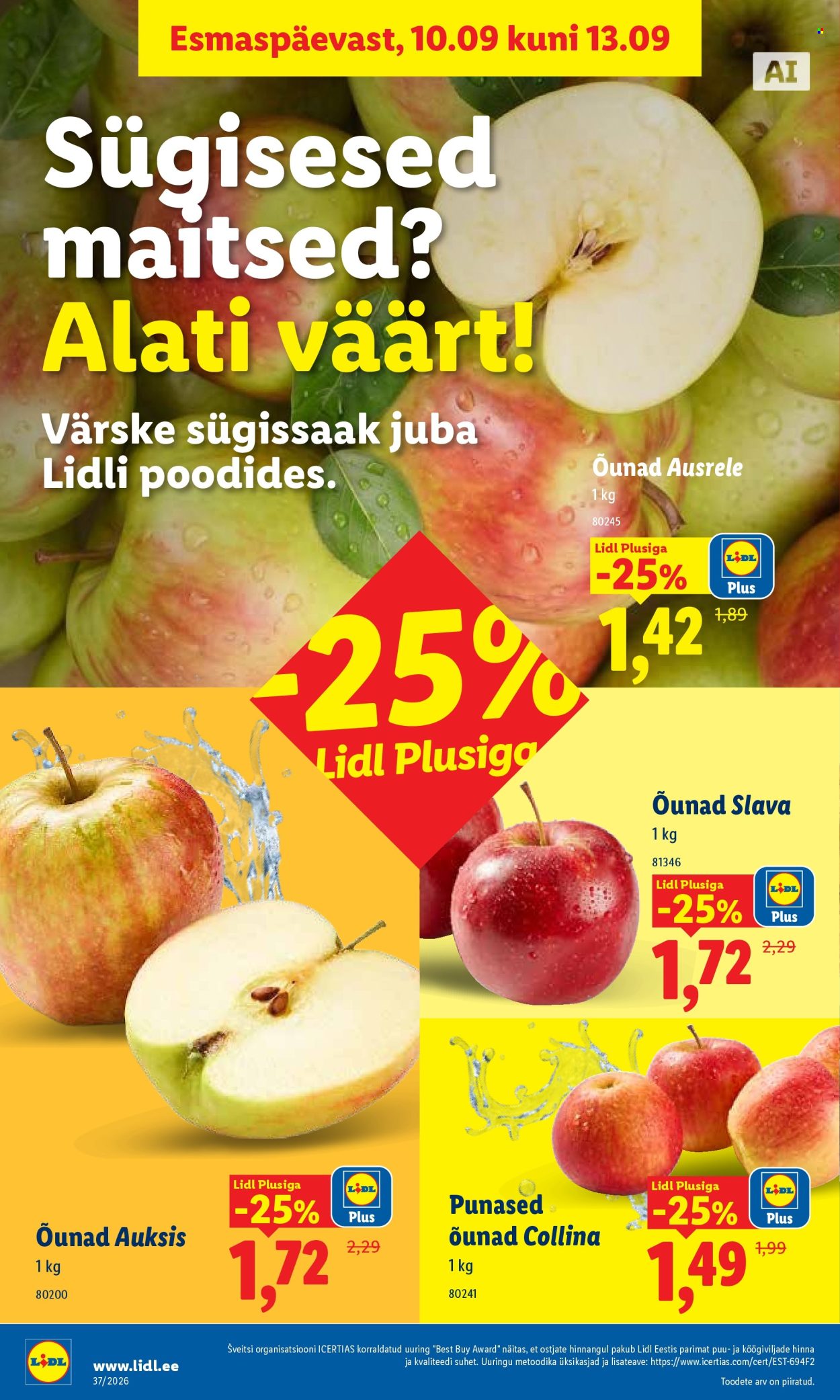 Lidl kliendileht - 07.09.2026 - 13.09.2026. Lehekülg 44