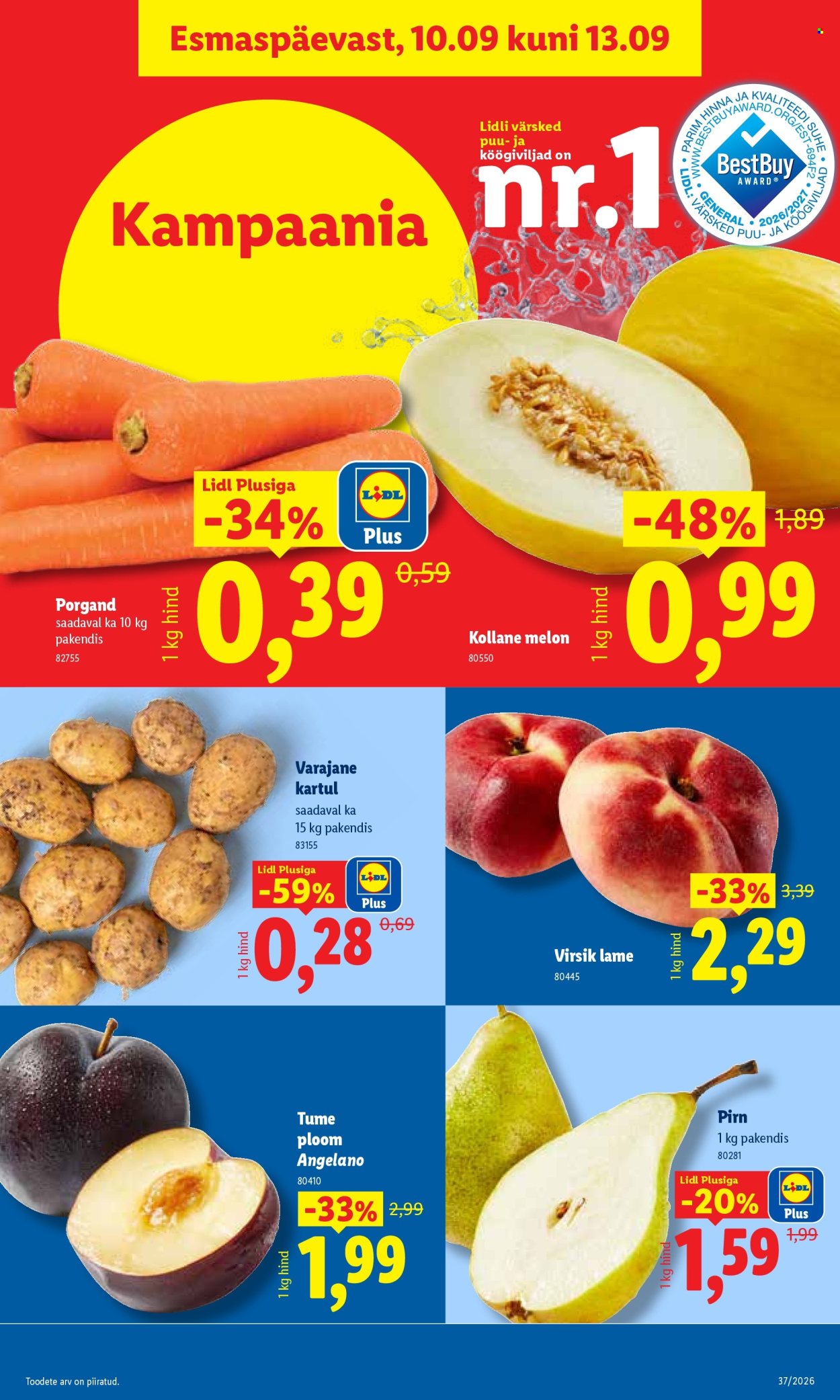 Lidl kliendileht - 07.09.2026 - 13.09.2026. Lehekülg 45