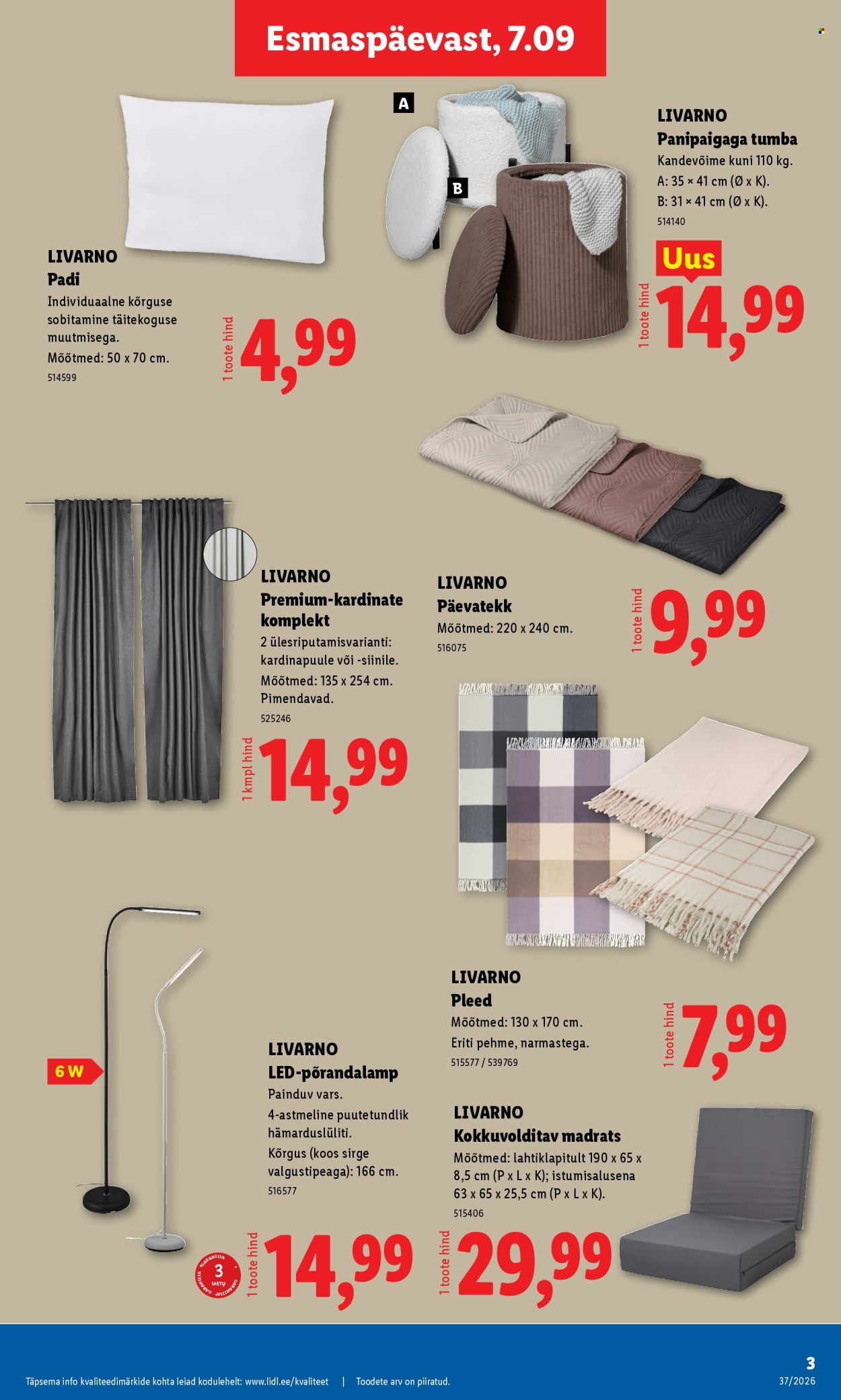 Lidl kliendileht - 07.09.2026 - 13.09.2026. Lehekülg 3