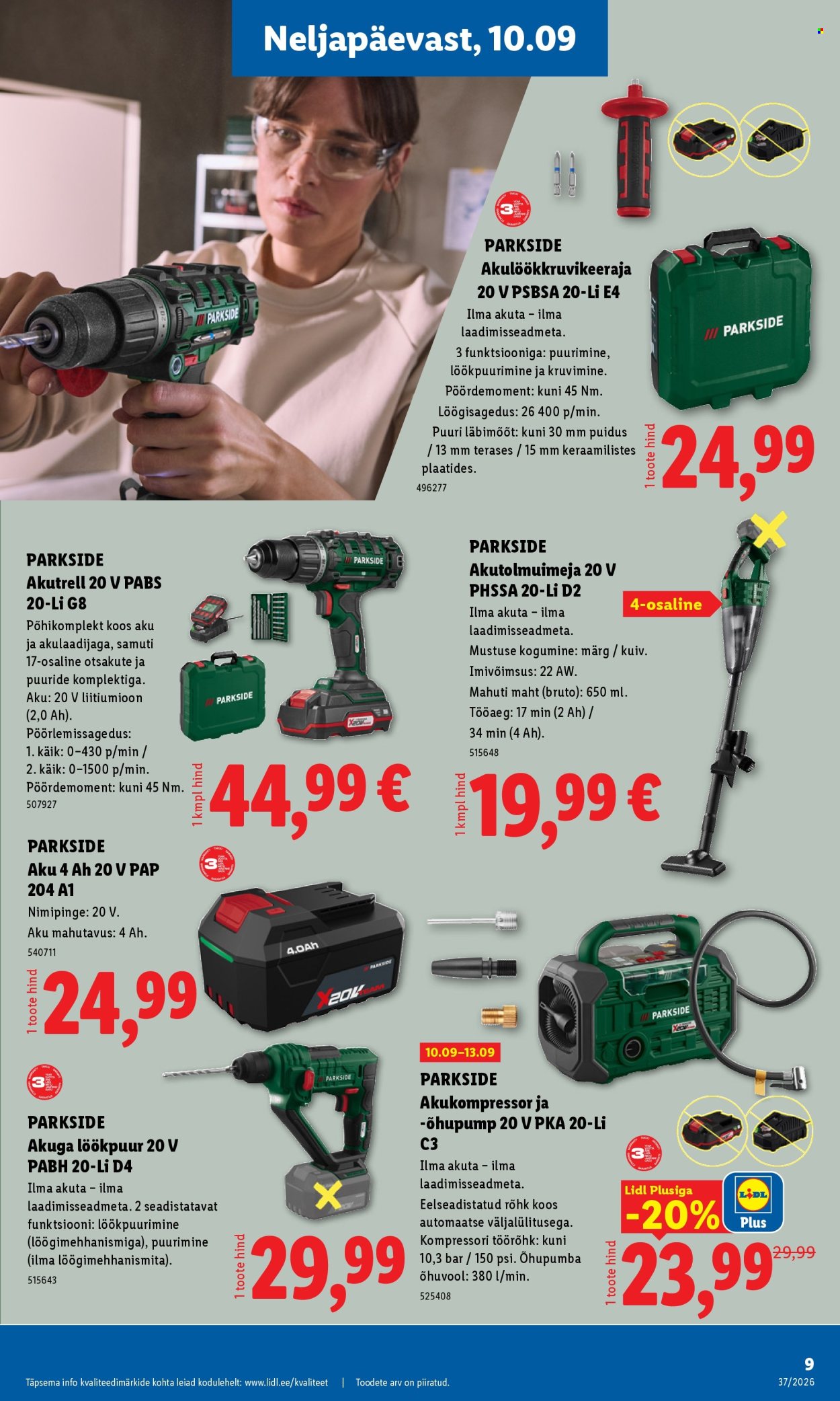 Lidl kliendileht - 07.09.2026 - 13.09.2026. Lehekülg 9