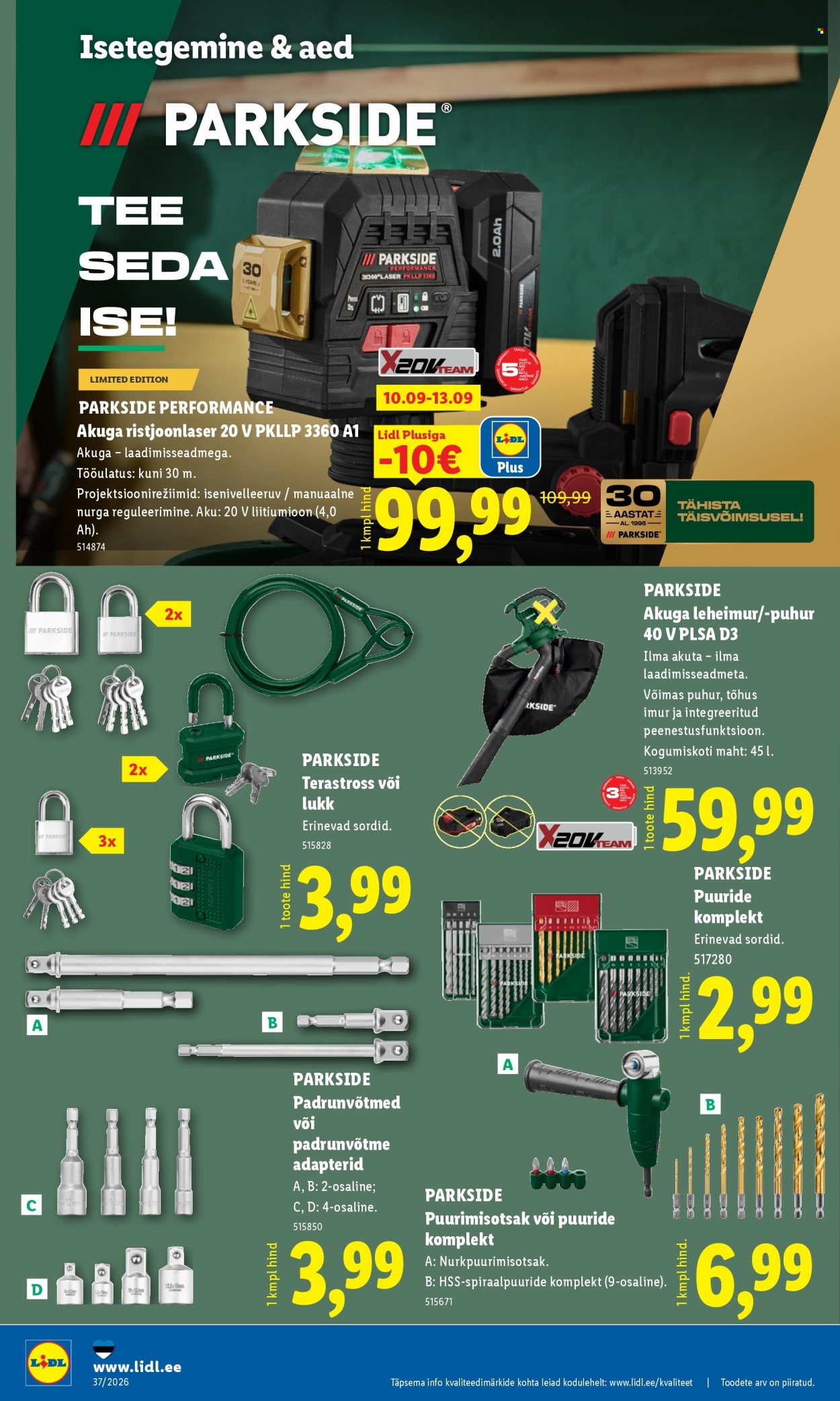 Lidl kliendileht - 07.09.2026 - 13.09.2026. Lehekülg 12