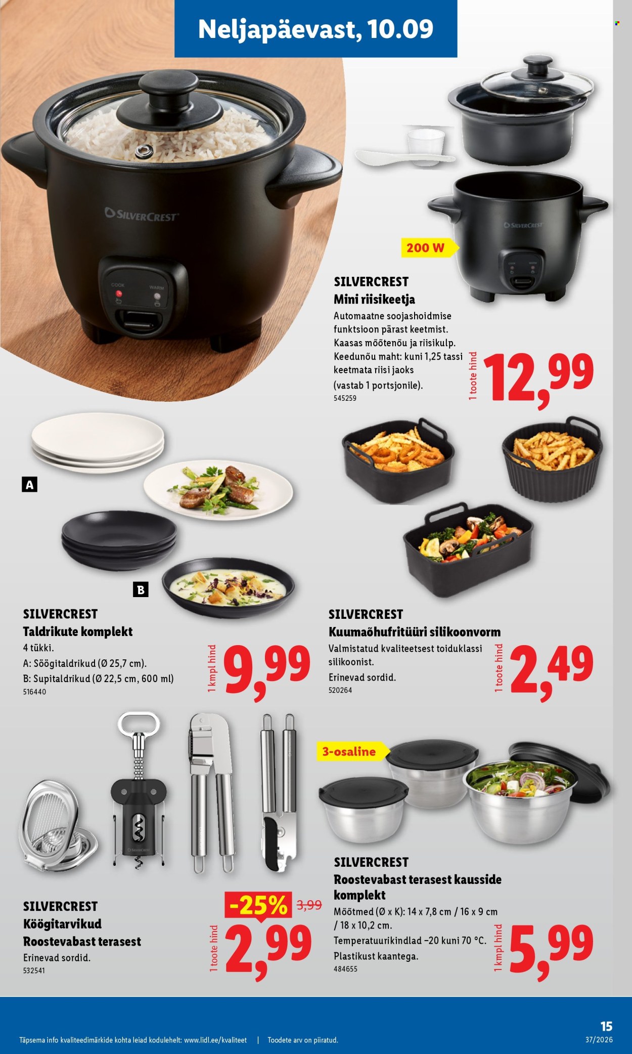 Lidl kliendileht - 07.09.2026 - 13.09.2026. Lehekülg 15