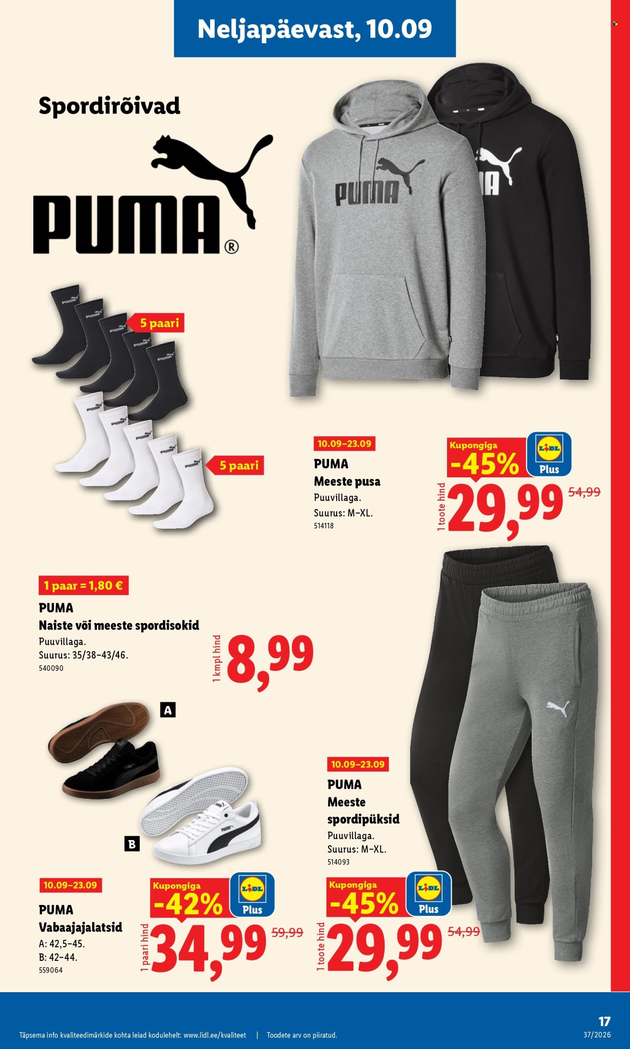 Lidl kliendileht - 07.09.2026 - 13.09.2026. Lehekülg 17