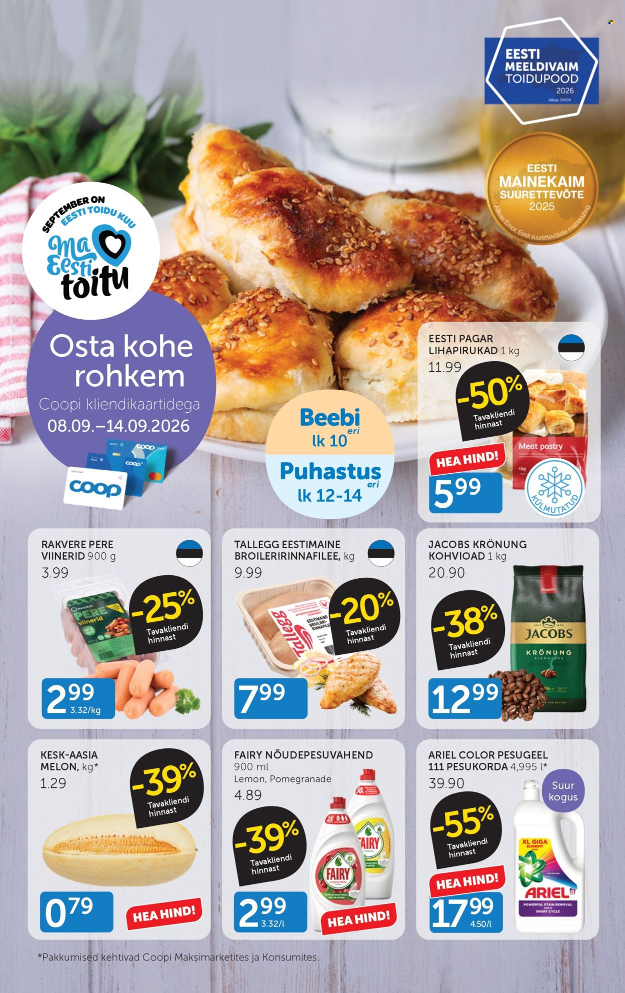Coop kliendileht - 08.09.2026 - 14.09.2026. Lehekülg 1