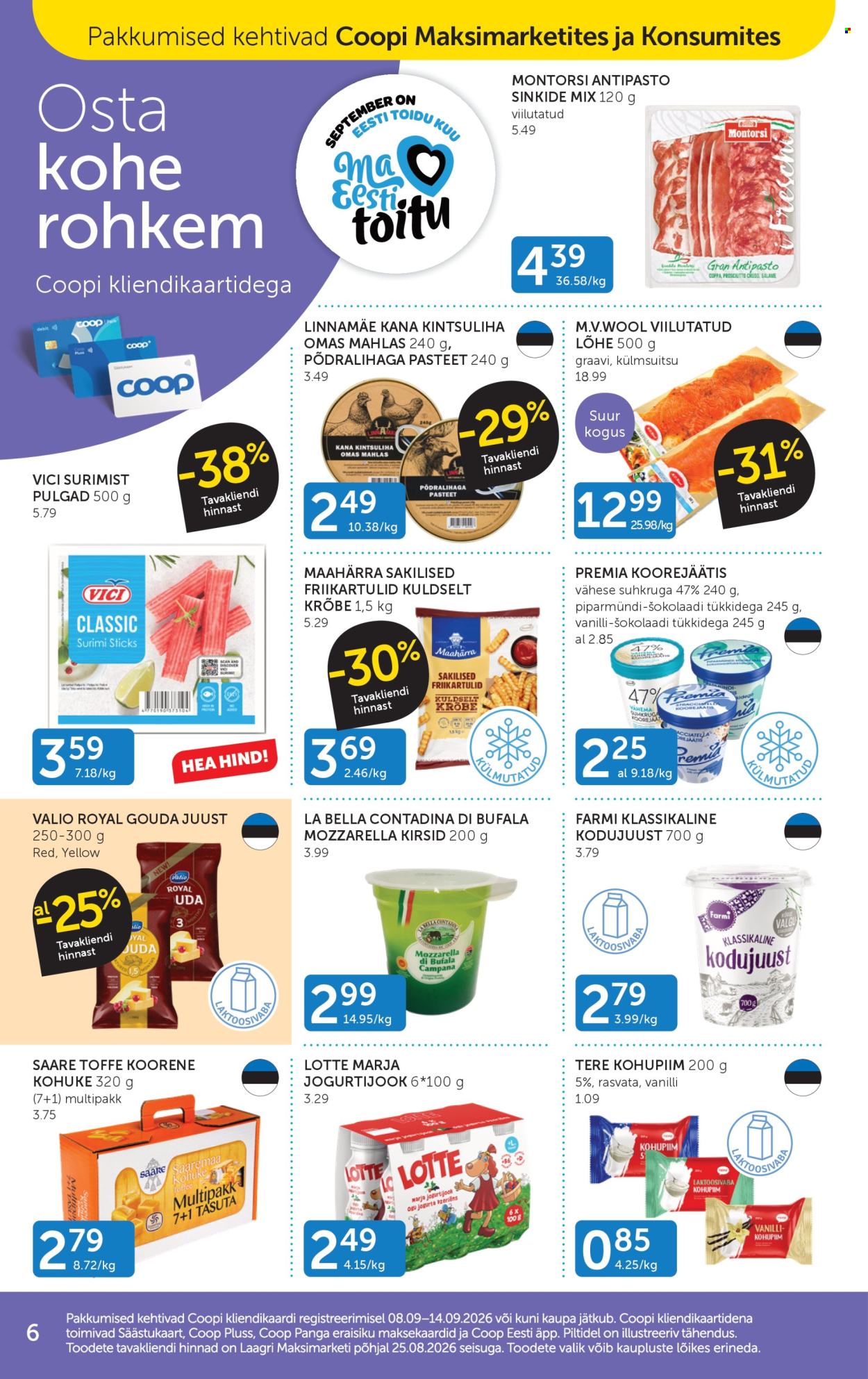 Coop kliendileht - 08.09.2026 - 14.09.2026. Lehekülg 6