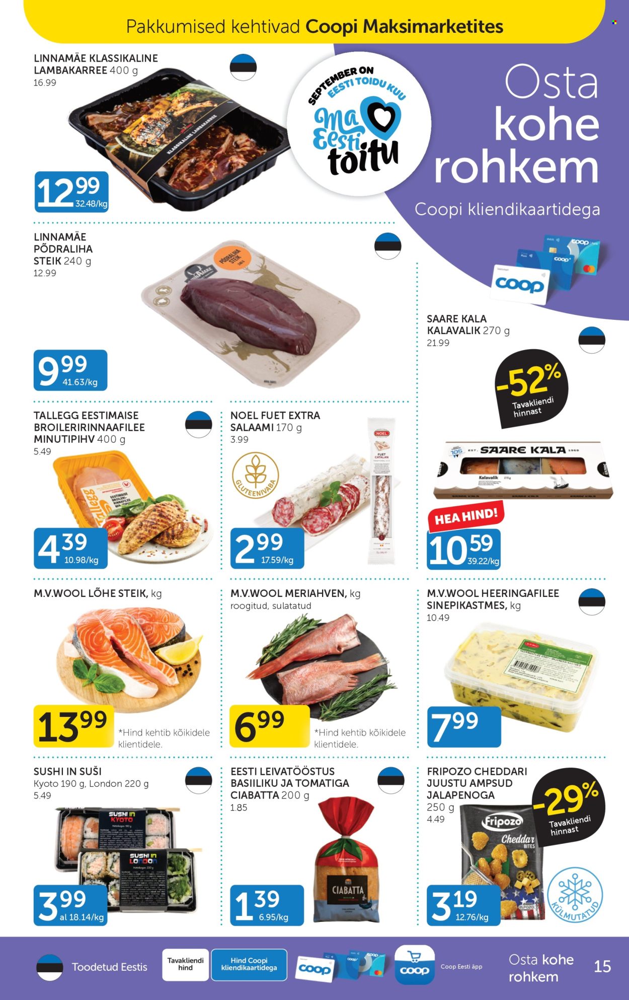 Coop kliendileht - 08.09.2026 - 14.09.2026. Lehekülg 15