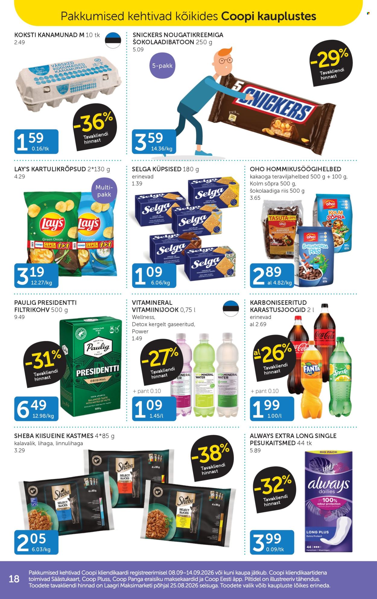 Coop kliendileht - 08.09.2026 - 14.09.2026. Lehekülg 18