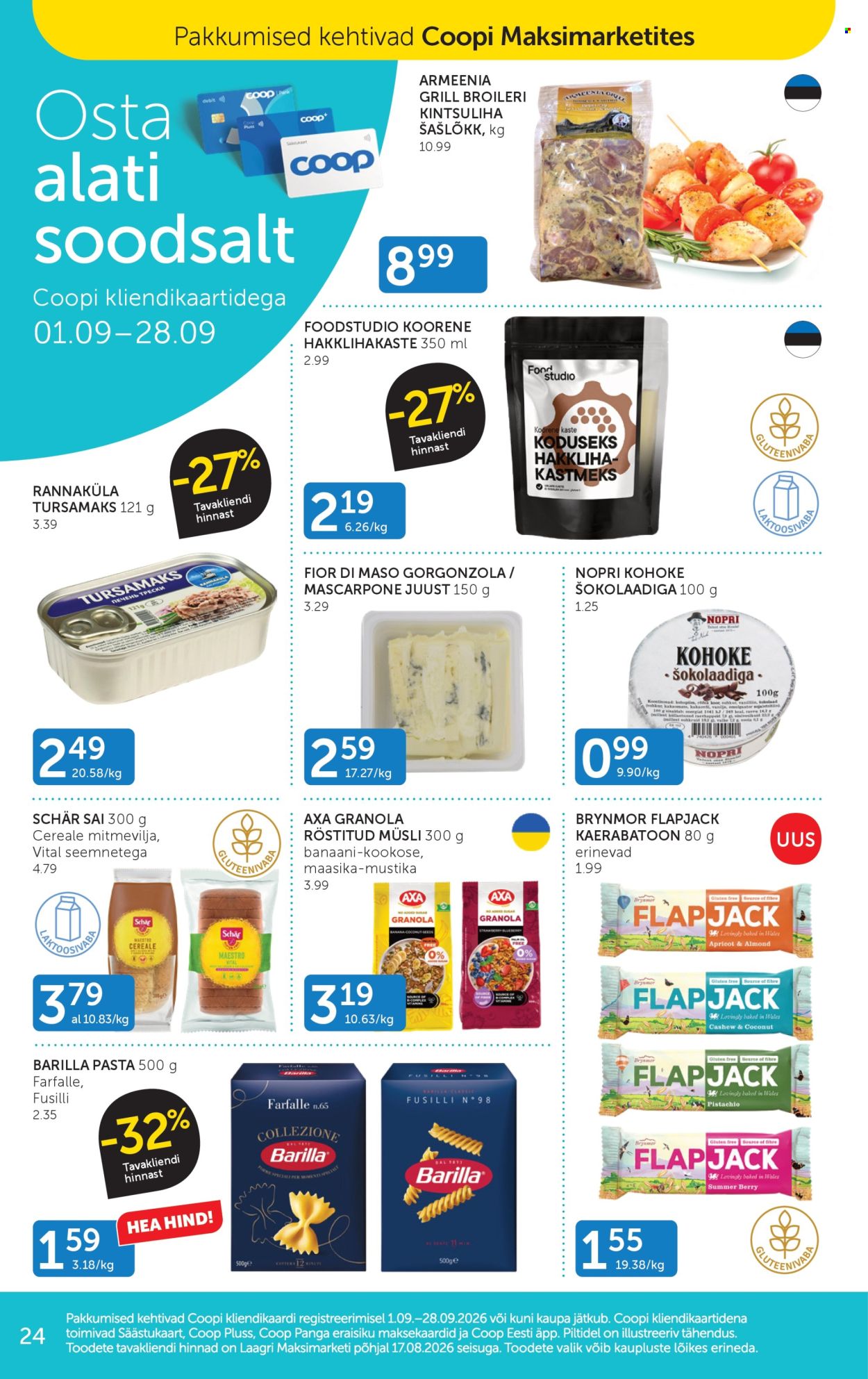 Coop kliendileht - 08.09.2026 - 14.09.2026. Lehekülg 24