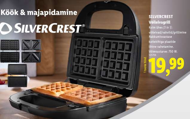 SILVERCREST Võileivagrill