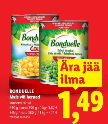 BONDUELLE