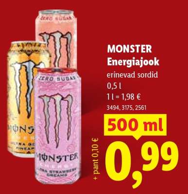 MONSTER Energiajook