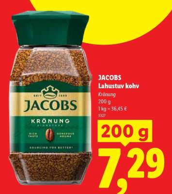 Jacobs Lahustuv kohv
