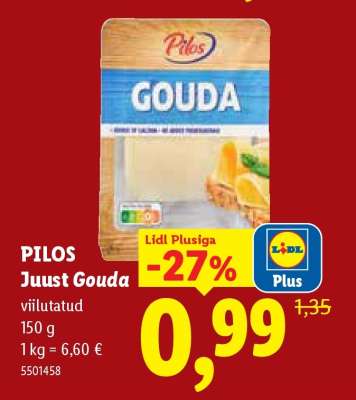 Pilos Juust Gouda