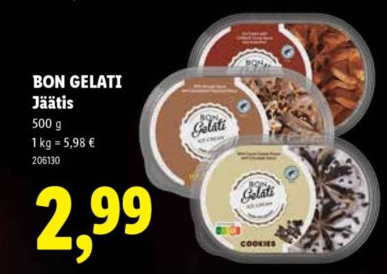 Bon Gelati Jäätis