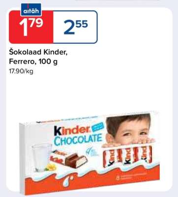 Šokolaad Kinder