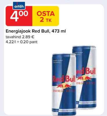 Energiajook Red Bull, 473 ml