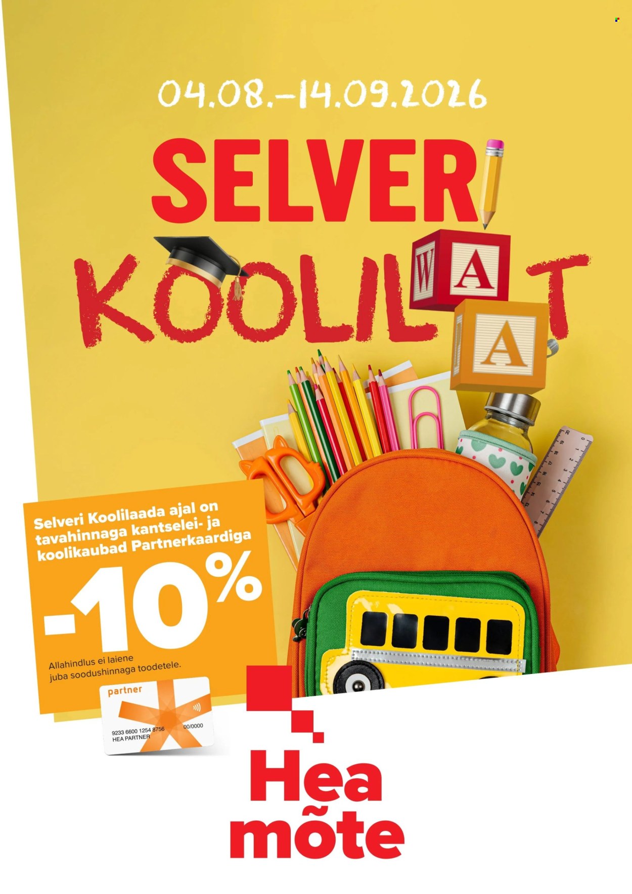 Selver kliendileht - 04.08.2026 - 14.09.2026. Lehekülg 1
