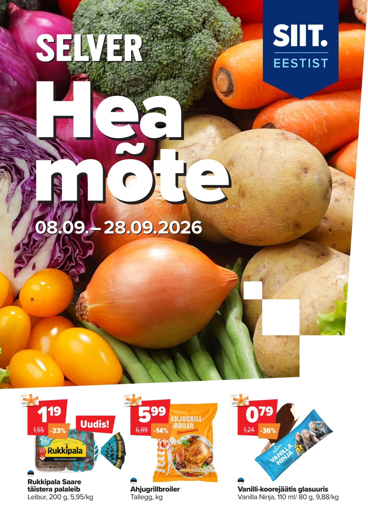 Selver kliendileht - 08.09.2026 - 28.09.2026. Lehekülg 1