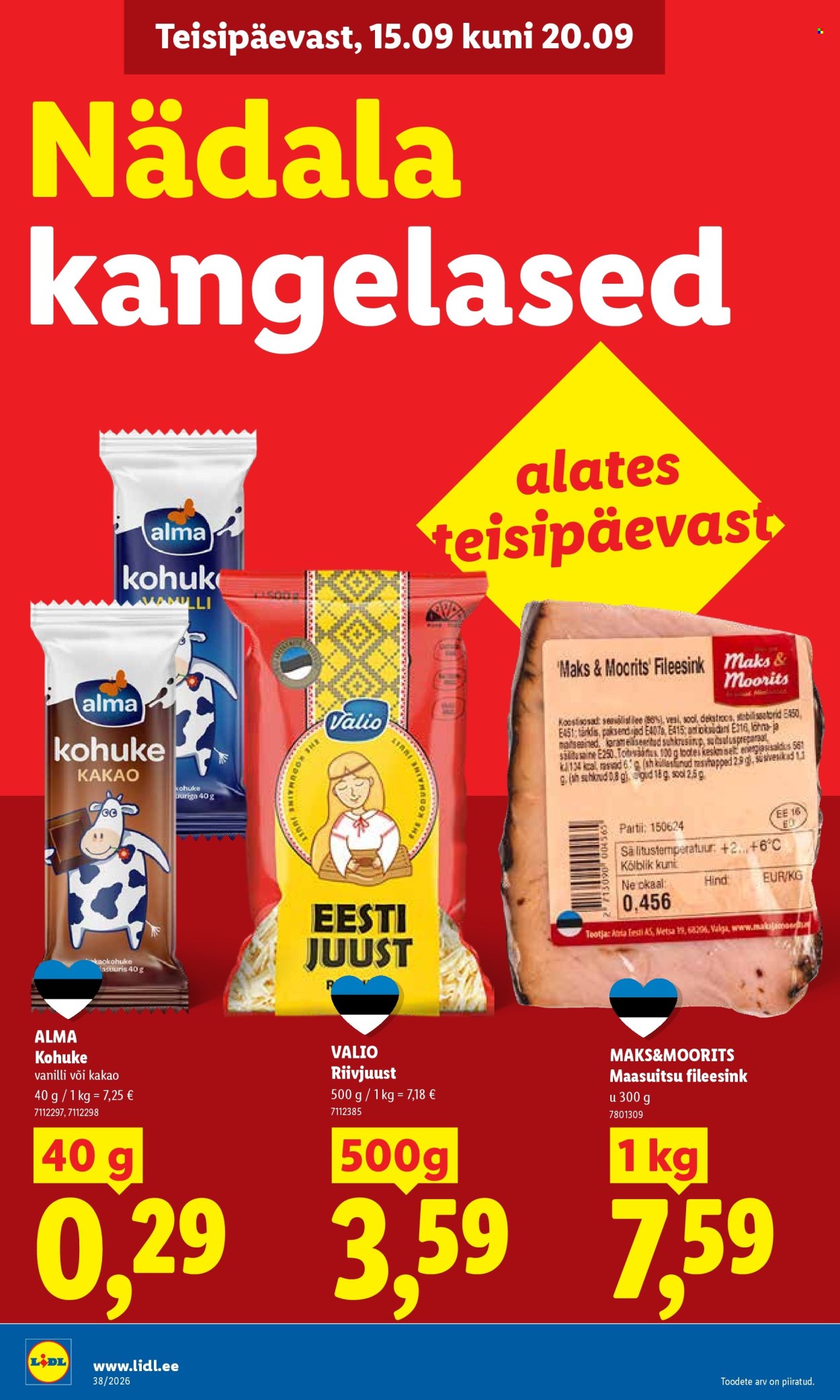 Lidl kliendileht - 14.09.2026 - 20.09.2026. Lehekülg 2