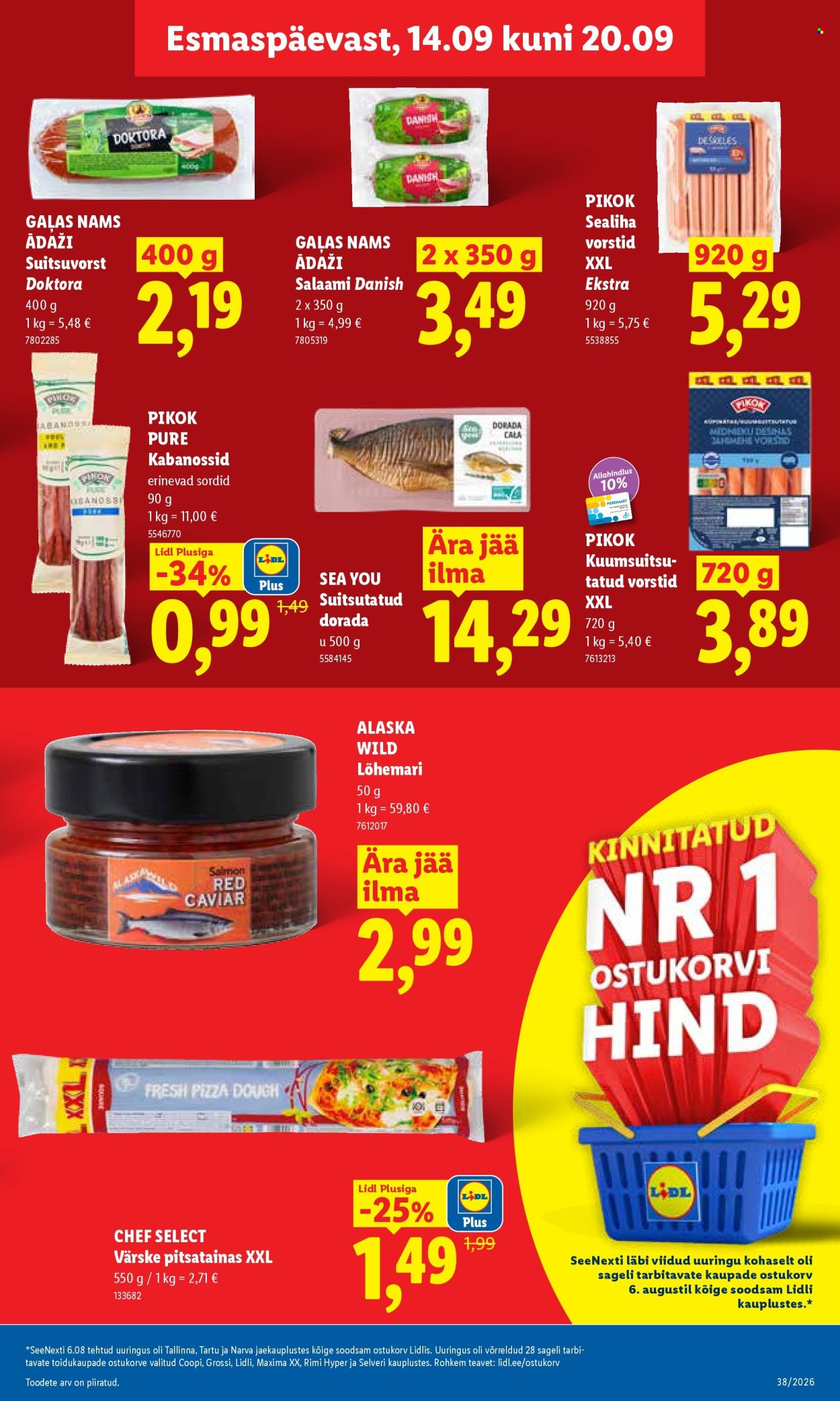 Lidl kliendileht - 14.09.2026 - 20.09.2026. Lehekülg 9