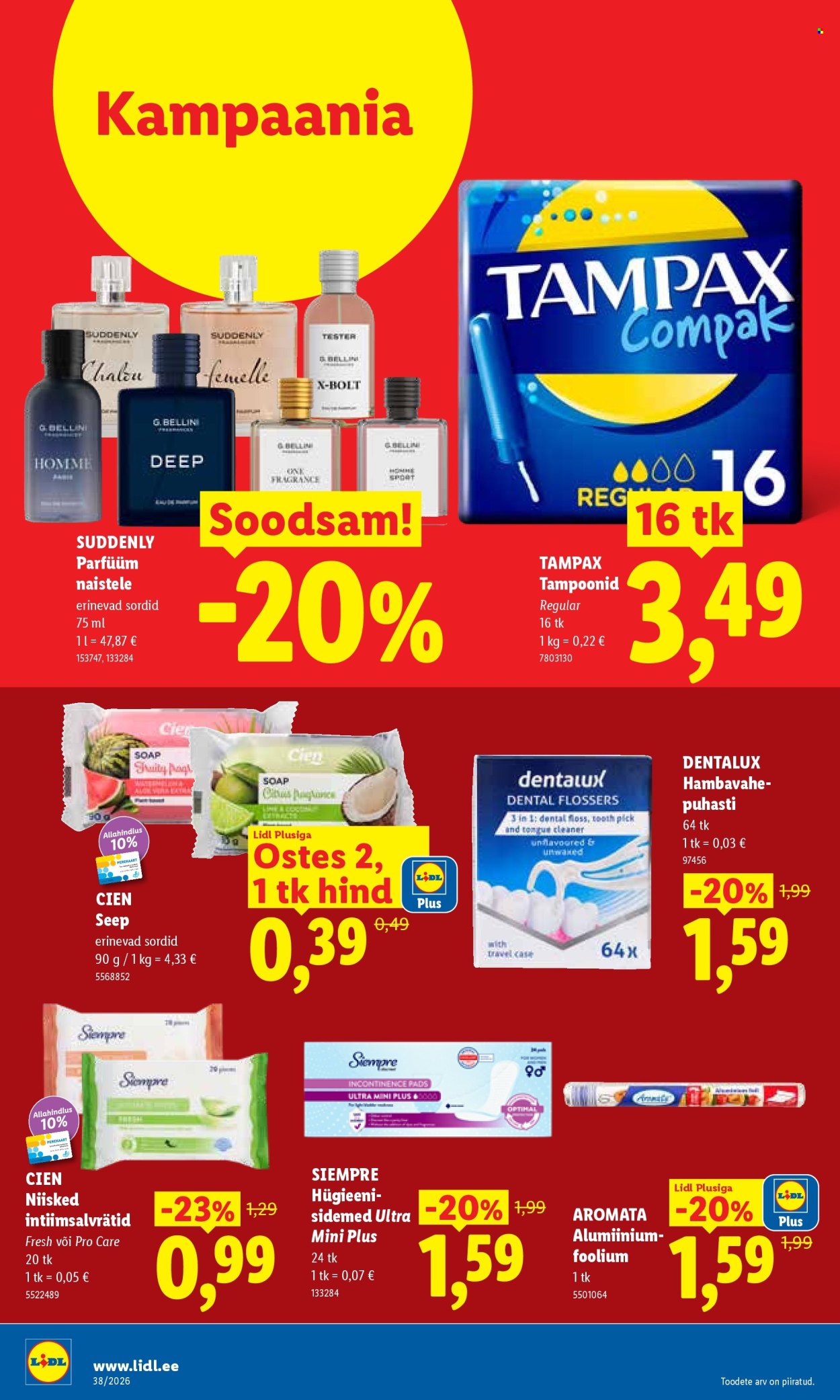 Lidl kliendileht - 14.09.2026 - 20.09.2026. Lehekülg 26