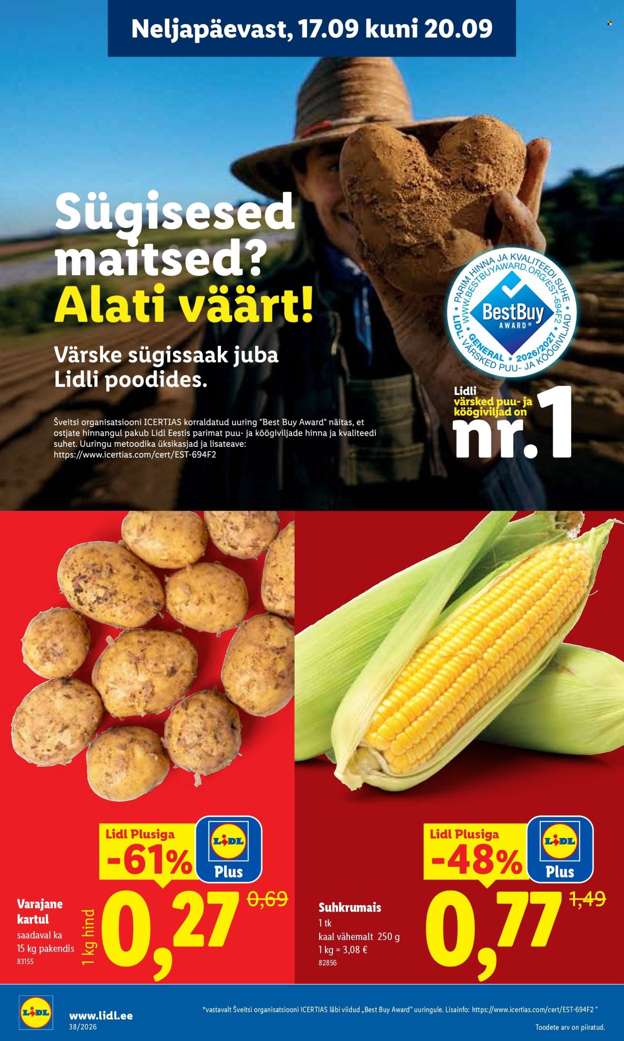 Lidl kliendileht - 14.09.2026 - 20.09.2026. Lehekülg 34
