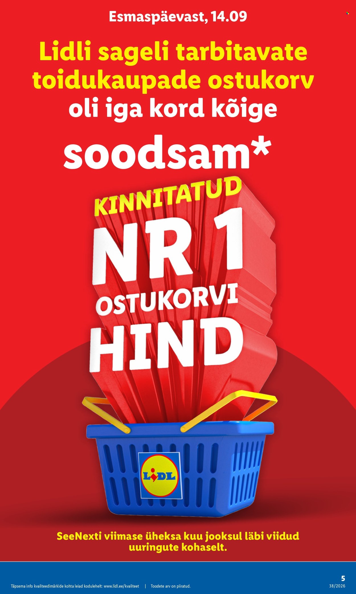 Lidl kliendileht - 14.09.2026 - 20.09.2026. Lehekülg 5