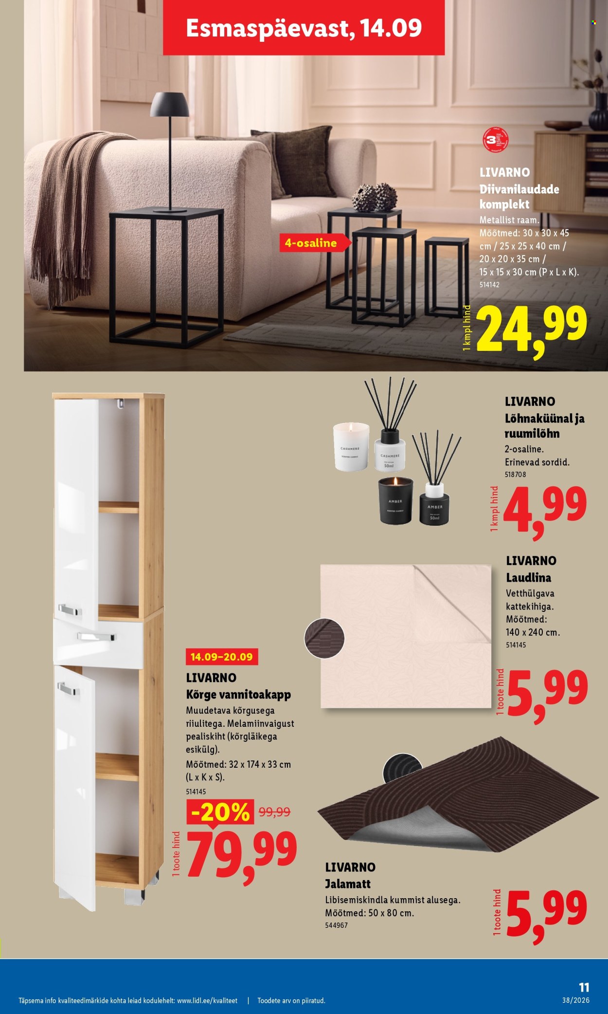 Lidl kliendileht - 14.09.2026 - 20.09.2026. Lehekülg 11
