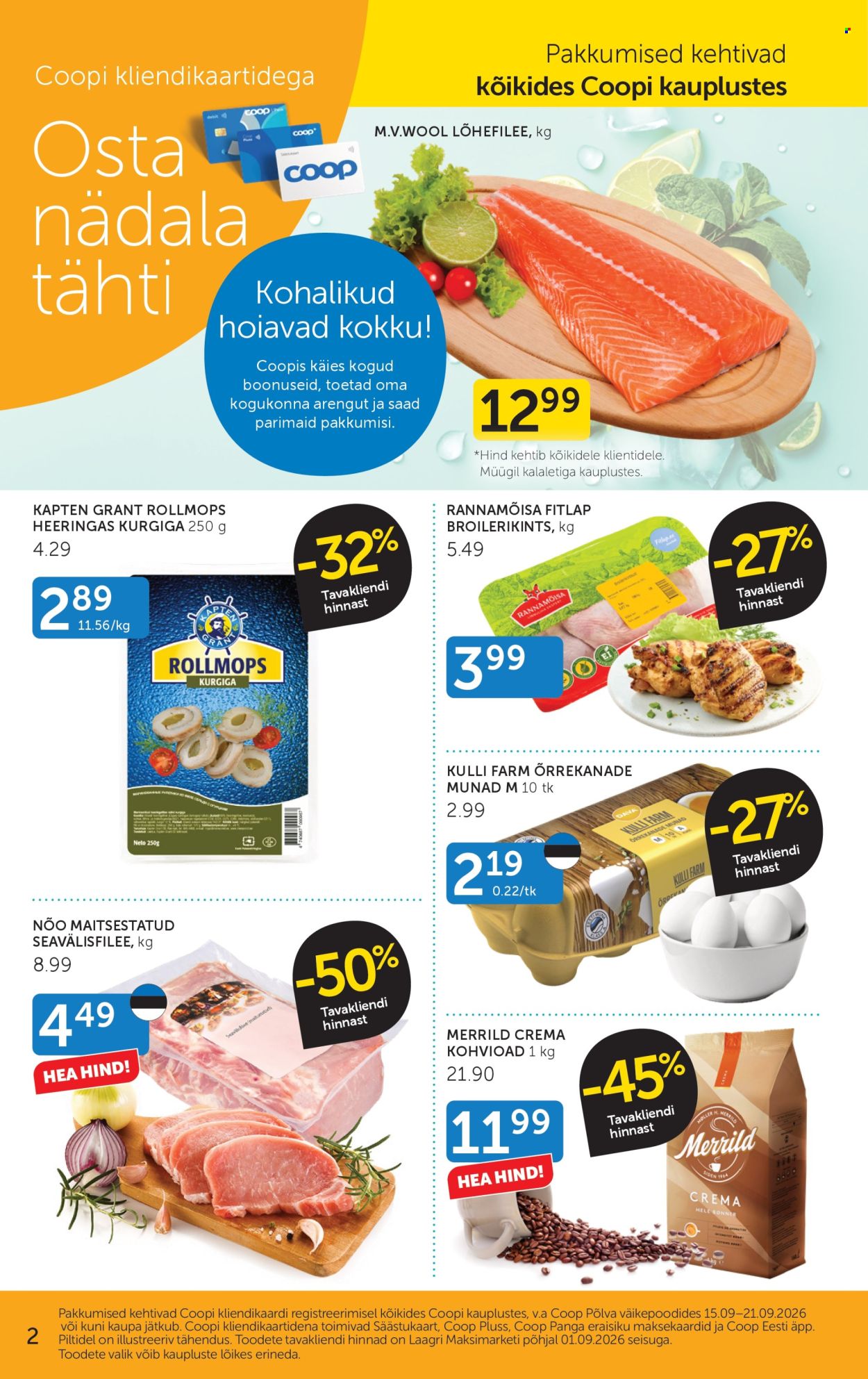 Coop kliendileht - 15.09.2026 - 21.09.2026. Lehekülg 2