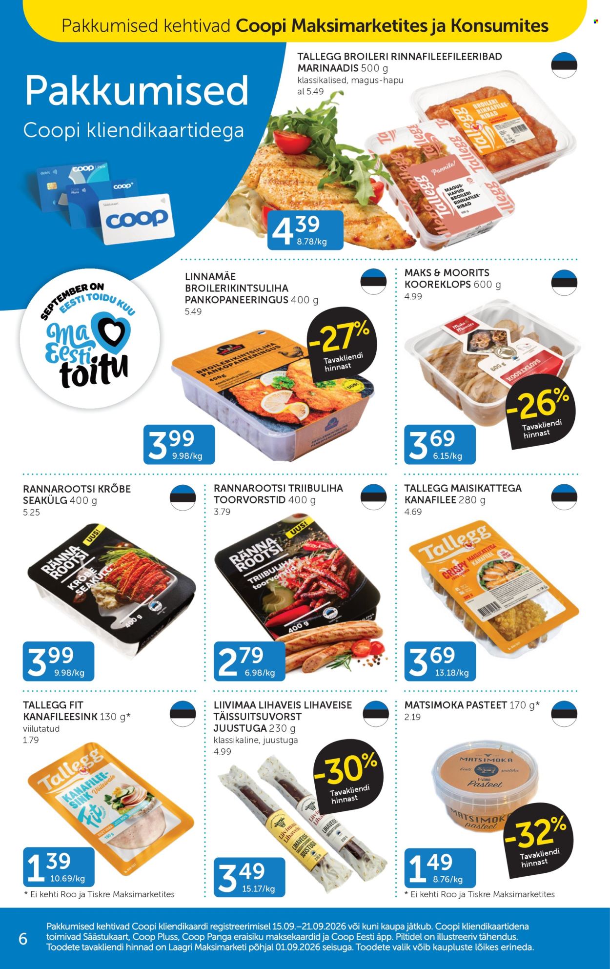 Coop kliendileht - 15.09.2026 - 21.09.2026. Lehekülg 6