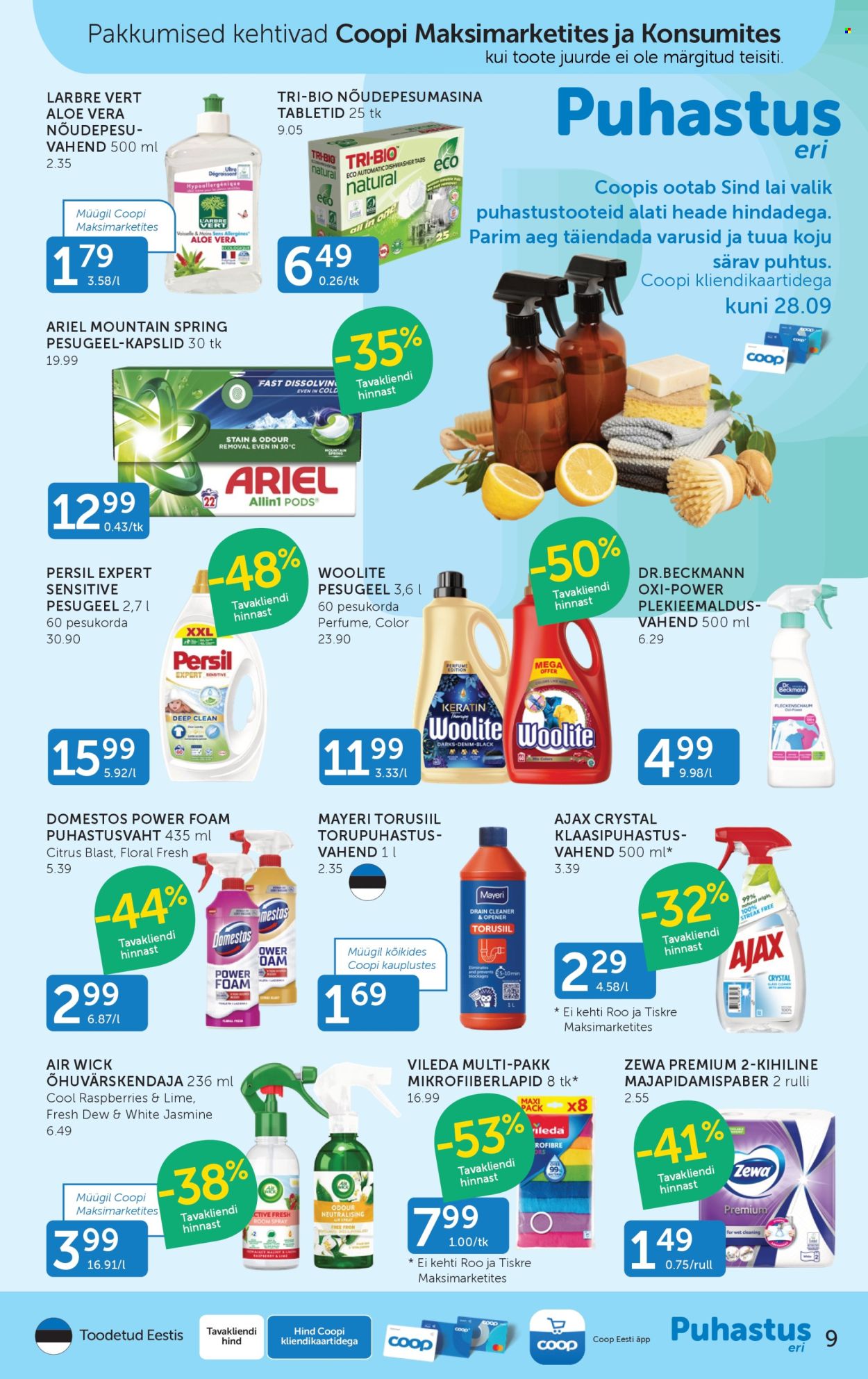 Coop kliendileht - 15.09.2026 - 21.09.2026. Lehekülg 9