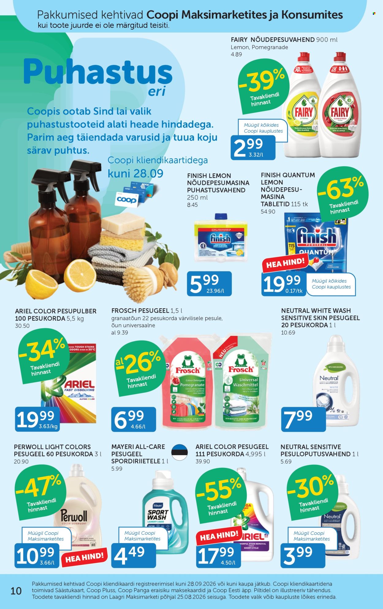 Coop kliendileht - 15.09.2026 - 21.09.2026. Lehekülg 10