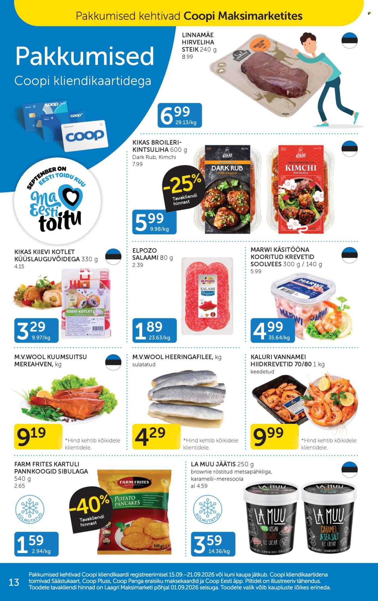 Coop kliendileht - 15.09.2026 - 21.09.2026. Lehekülg 13