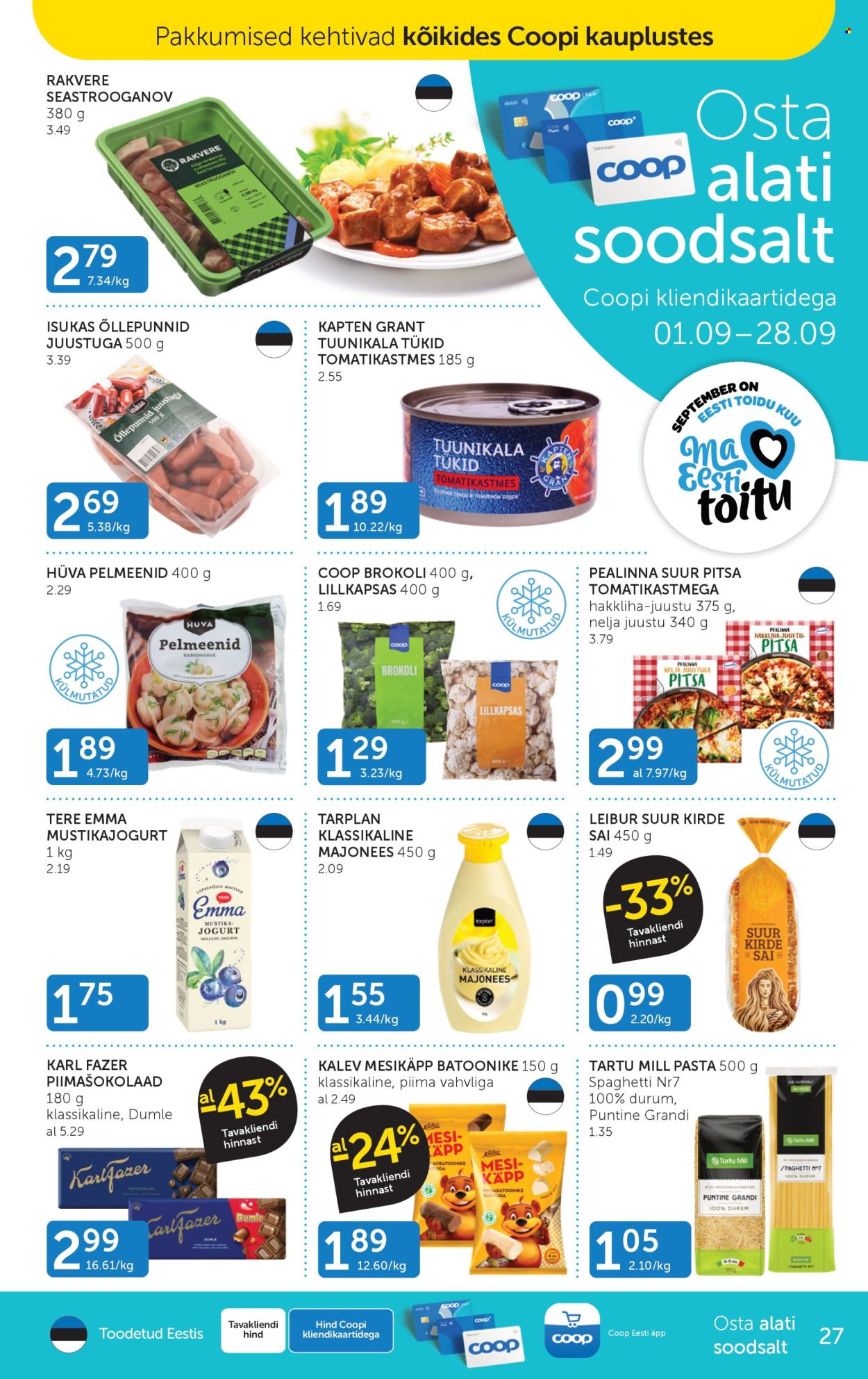 Coop kliendileht - 15.09.2026 - 21.09.2026. Lehekülg 27