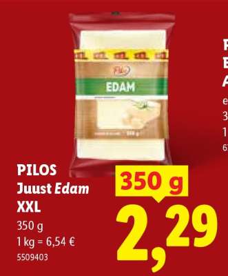 PILOS Juust Edam XXL