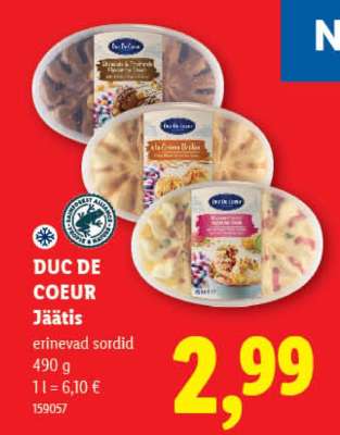 Duc de Coeur Jäätis