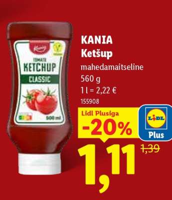 KANIA Ketšup