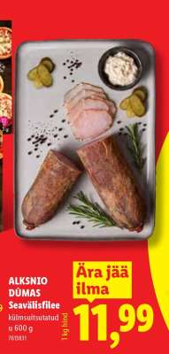 ALKSNIO DŪMAS Seavälisfilee